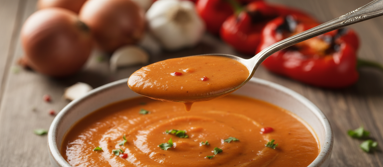 Spicy Tomato and Red Pepper Bisque gallery photo