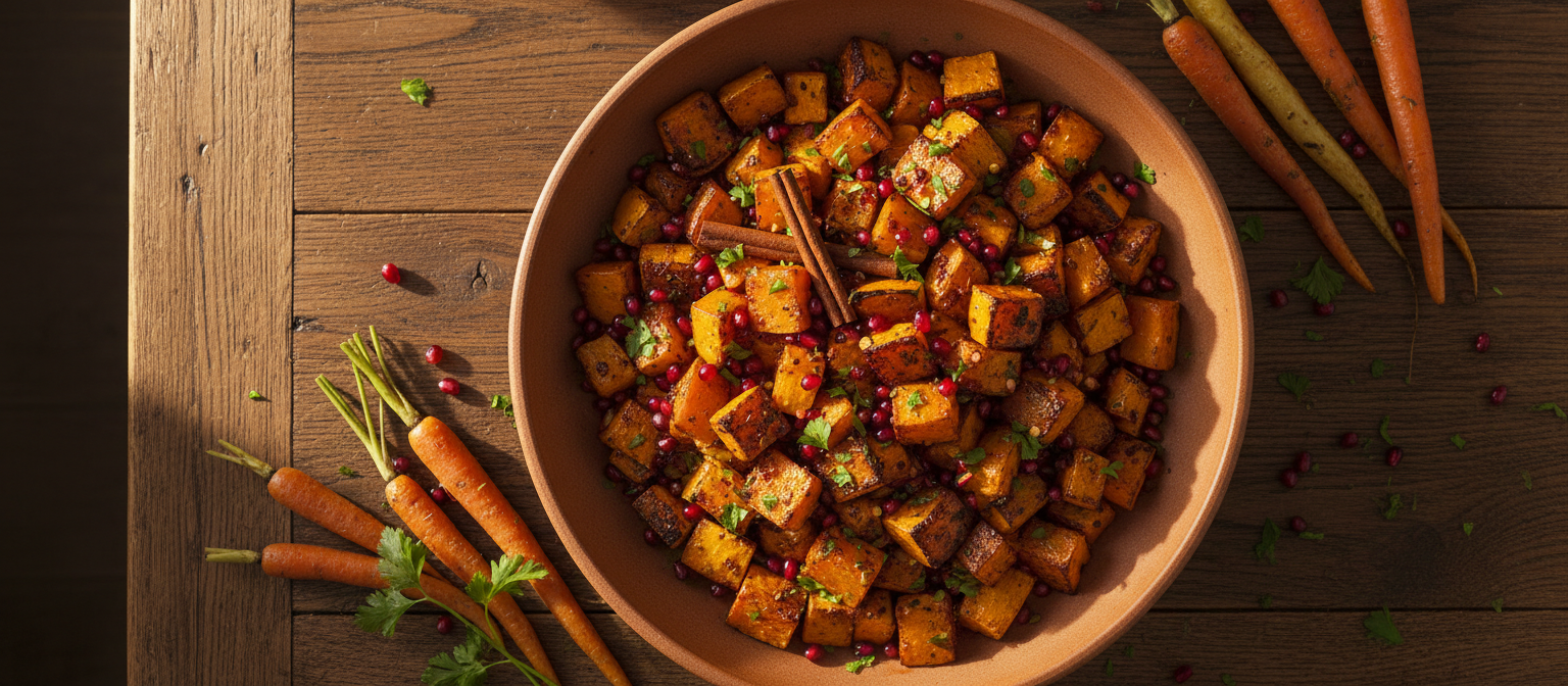 Sweet and Spicy Roasted Butternut Squash gallery photo