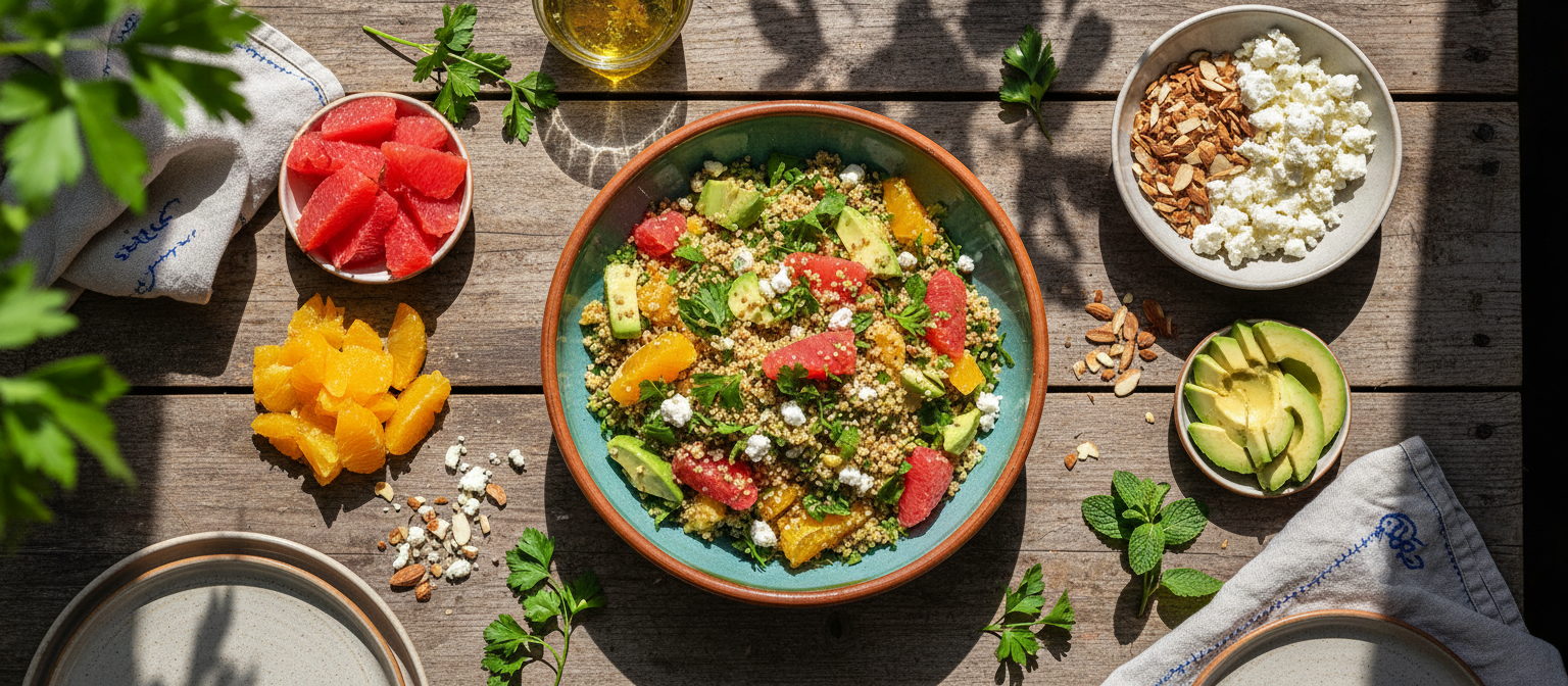 Tangy Citrus Quinoa Salad gallery photo