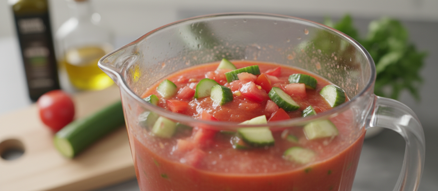 Tomato Basil Gazpacho with Avocado gallery photo