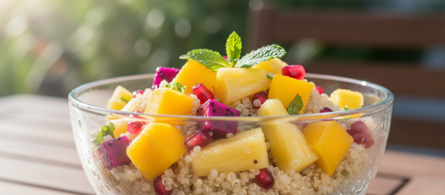 Tropical Fruit and Quinoa Salad gallery photo