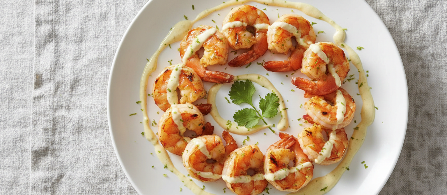 Zesty Cilantro Lime Grilled Shrimp gallery photo