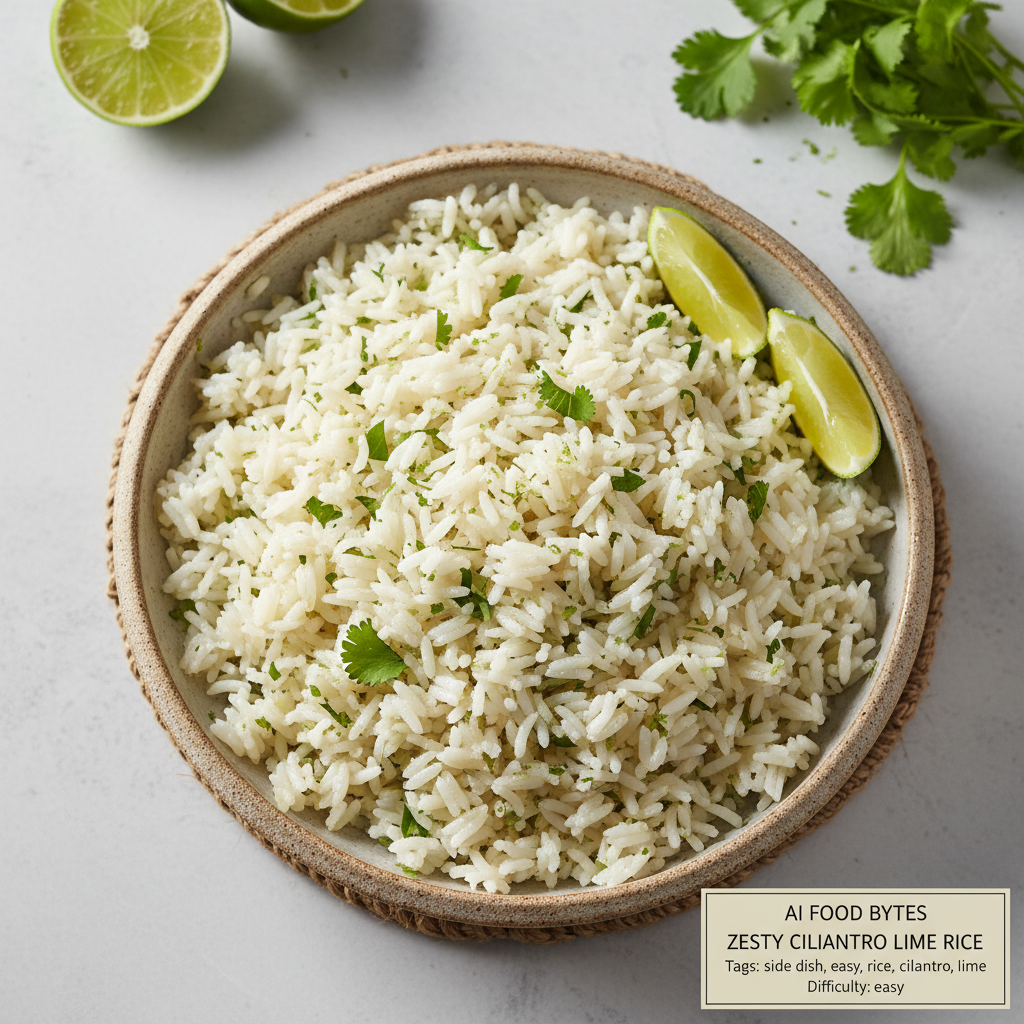 Zesty Cilantro Lime Rice gallery photo