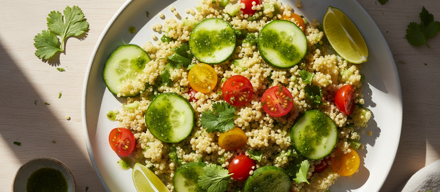 Zesty Lime Cilantro Quinoa Salad gallery photo