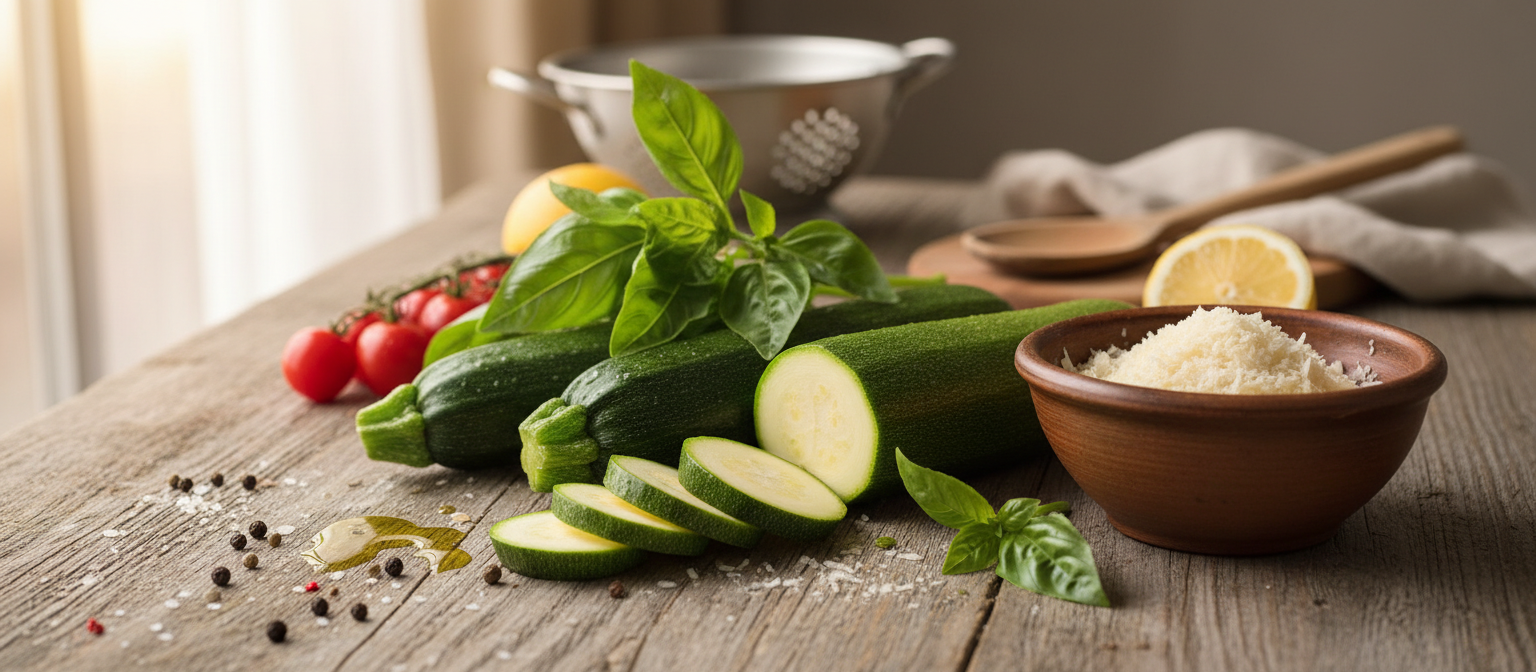 Zucchini Noodle Salad with Pesto gallery photo