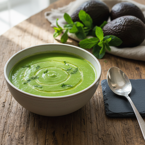 Chilled Avocado Mint Soup preview