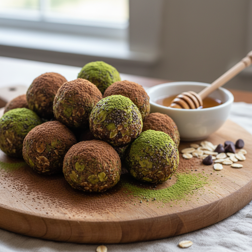 Choco-Matcha Energy Bites preview