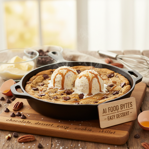 Chocolate Chip Cookie Skillet Dessert preview