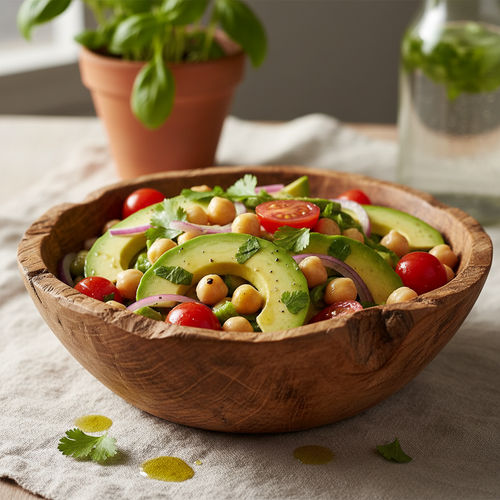 Creamy Avocado and Chickpea Salad preview