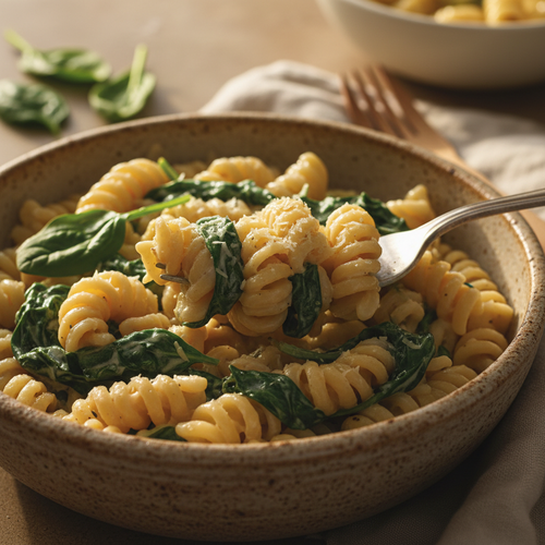 Creamy Garlic and Spinach Pasta preview