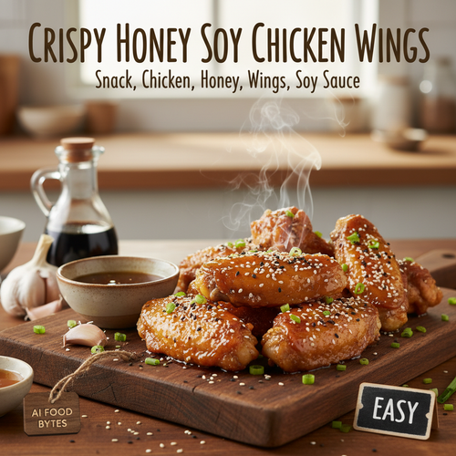 Crispy Honey Soy Chicken Wings preview