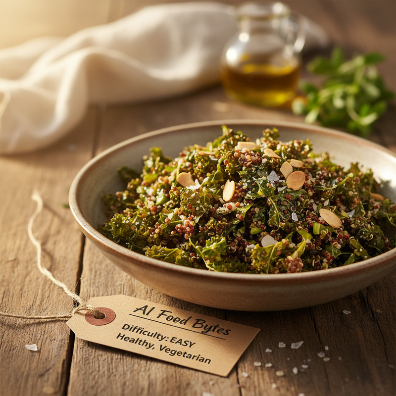 Crispy Kale and Quinoa Salad hero image