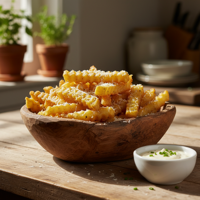 Crispy Parmesan Truffle Fries hero image