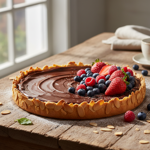 Decadent Chocolate Almond Tart preview