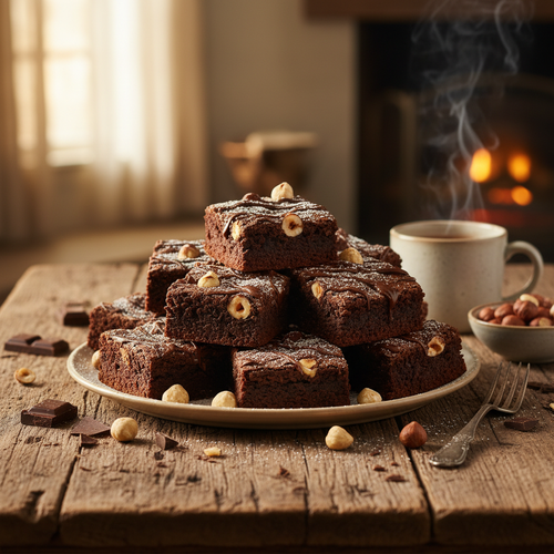Decadent Chocolate Hazelnut Brownies preview