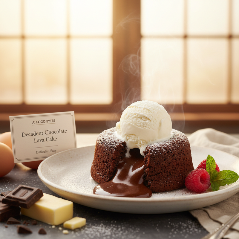 Decadent Chocolate Lava Cake hero image