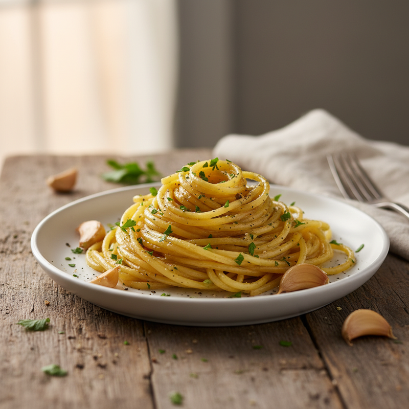 Garlic Butter Herb Pasta hero image