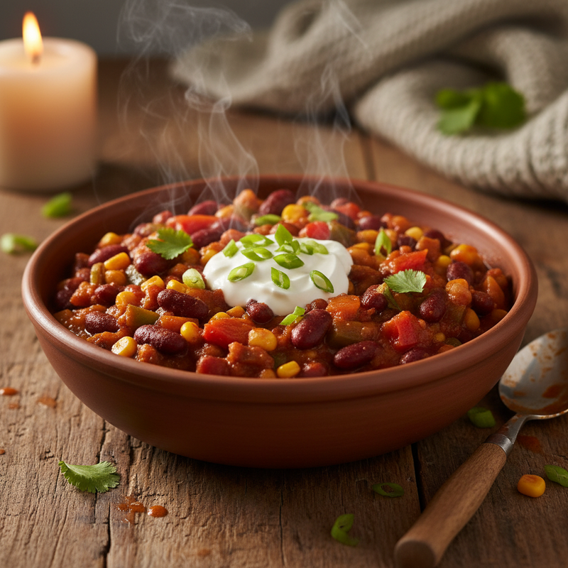 Hearty Vegetable and Bean Chili hero image