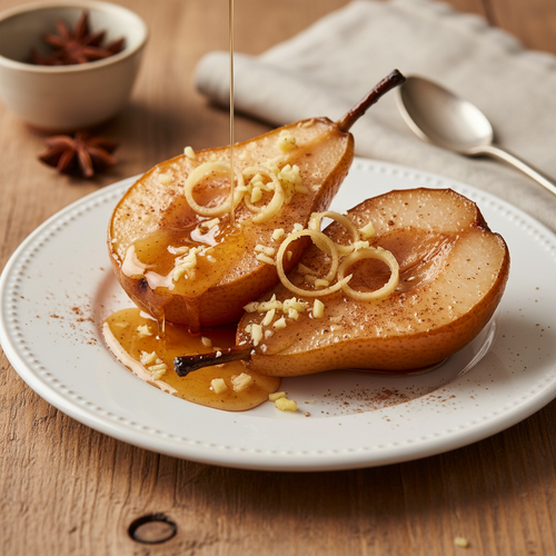 Honey Ginger Roasted Pears preview