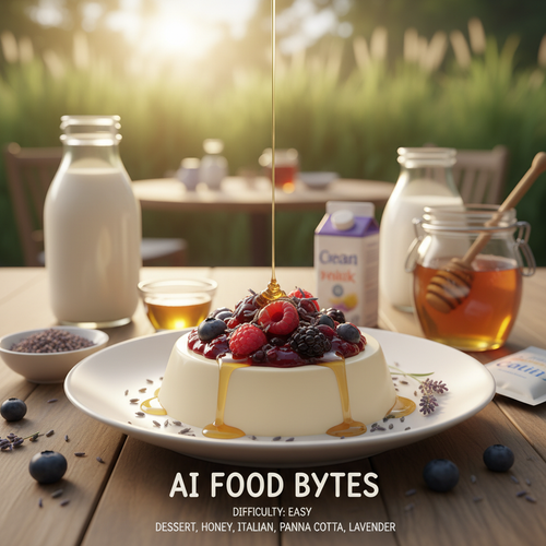 Lavender Honey Panna Cotta preview