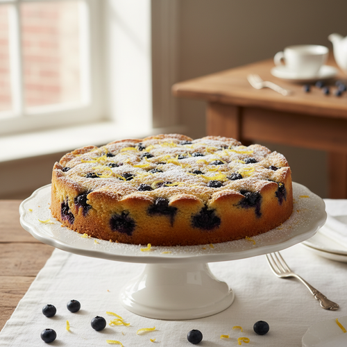 Lemon Blueberry Ricotta Cake preview