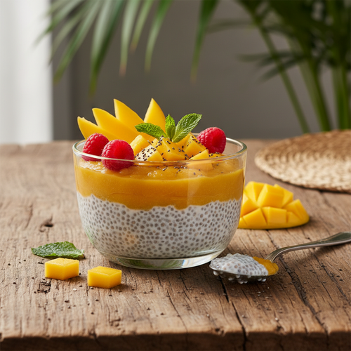 Mango Coconut Chia Pudding preview