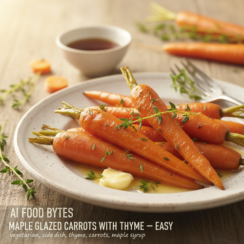 Maple Glazed Carrots with Thyme preview