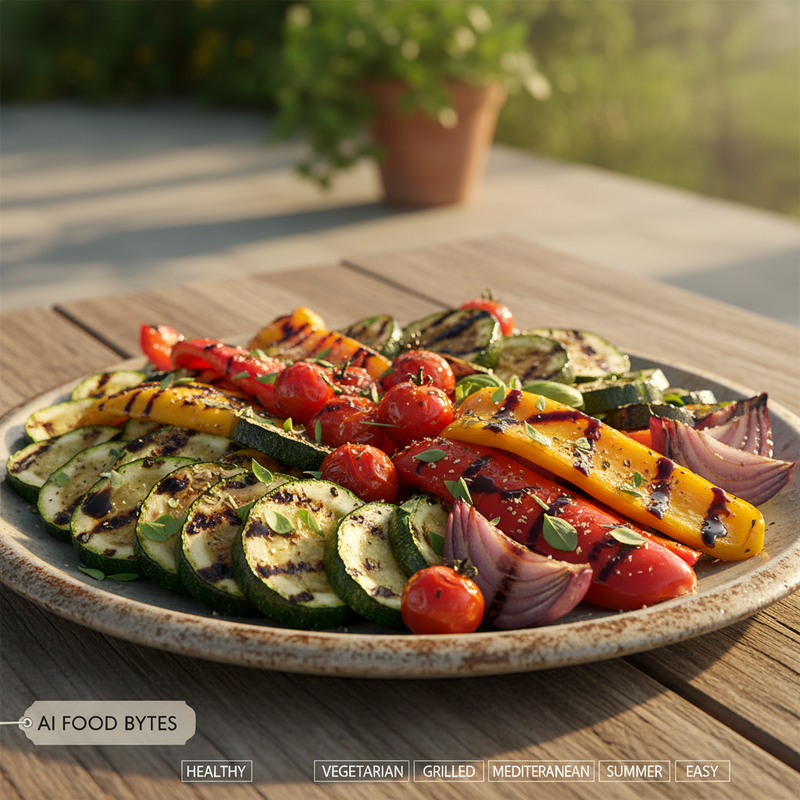 Mediterranean Grilled Vegetable Platter hero image