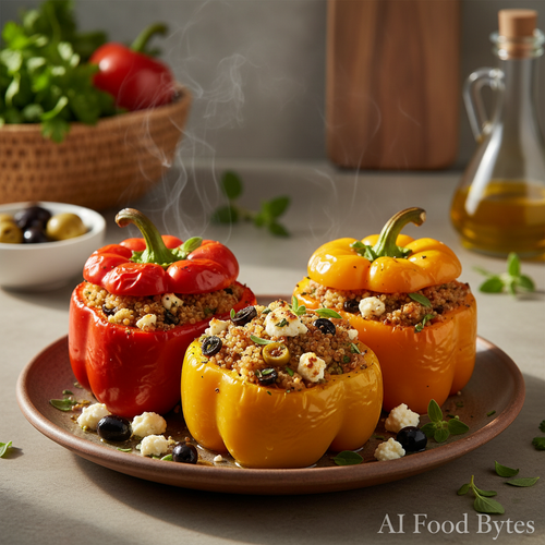Mediterranean Stuffed Bell Peppers preview