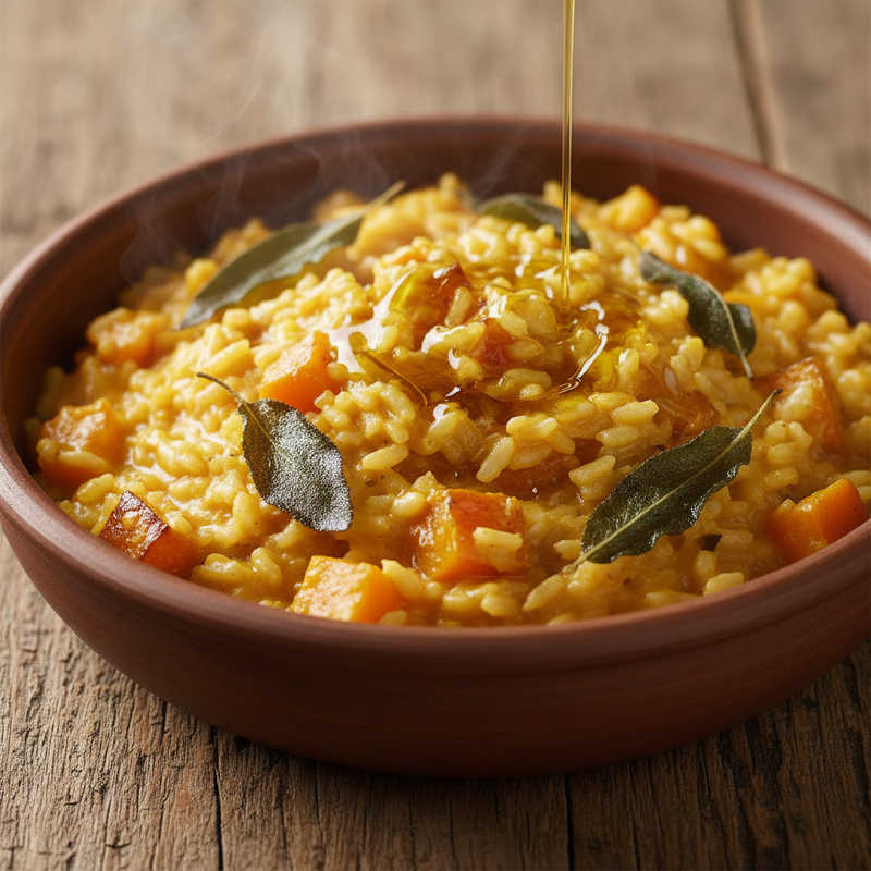 Roasted Butternut Squash and Sage Risotto hero image
