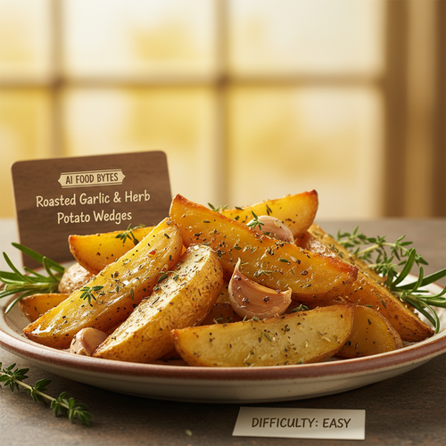 Roasted Garlic and Herb Potato Wedges preview