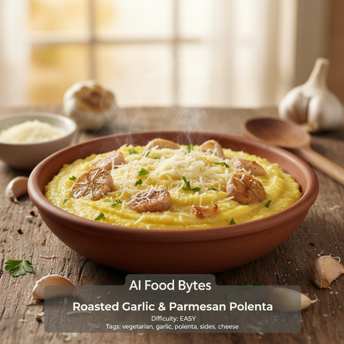 Roasted Garlic and Parmesan Polenta preview