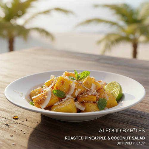Roasted Pineapple and Coconut Salad preview