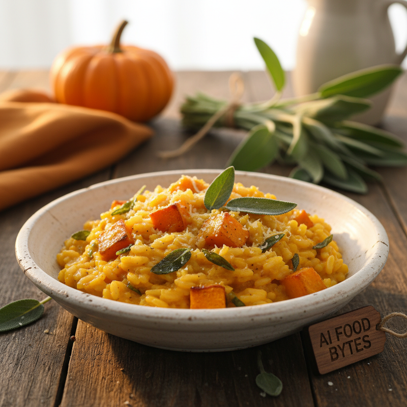 Roasted Pumpkin and Sage Risotto hero image