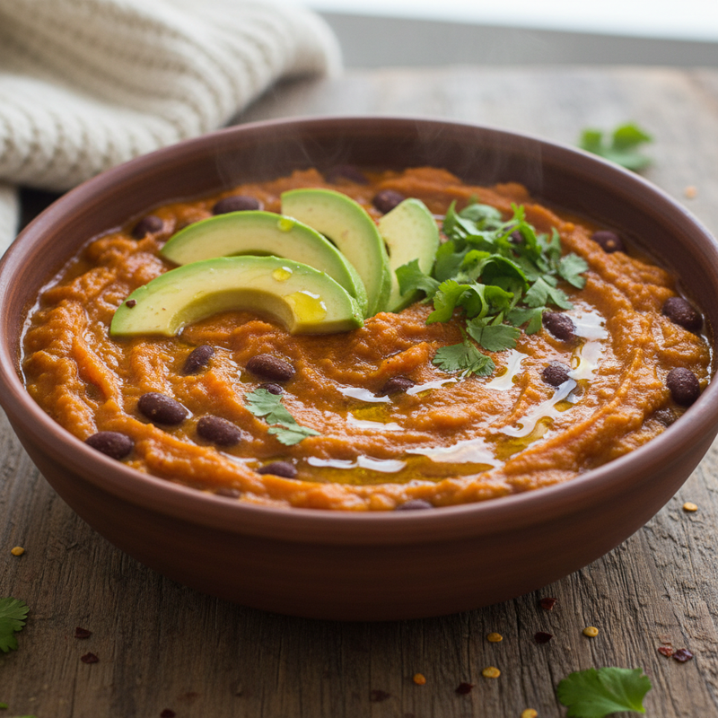Spiced Pumpkin and Black Bean Chili hero image