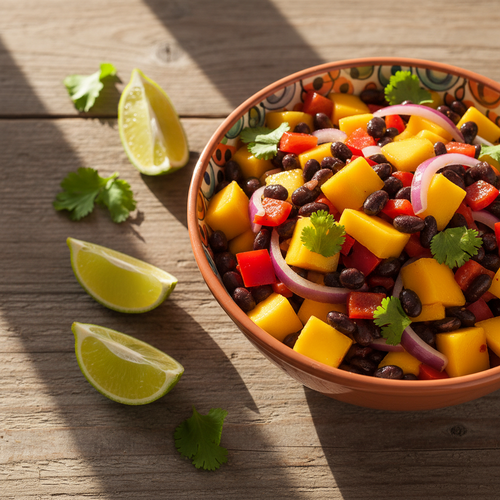 Spicy Mango and Black Bean Salsa preview