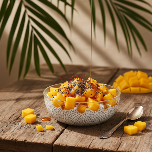 Spicy Mango Coconut Chia Pudding preview