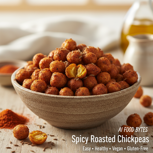 Spicy Roasted Chickpeas with Paprika and Cumin preview