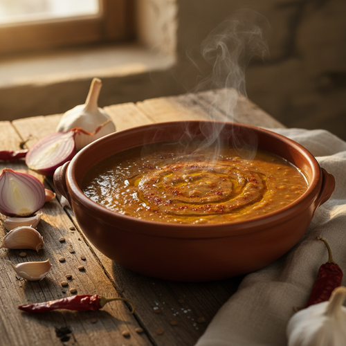 Warm Lentil Soup with Smoked Paprika preview