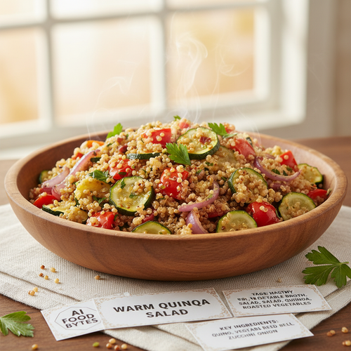 Warm Quinoa Salad with Roasted Vegetables preview