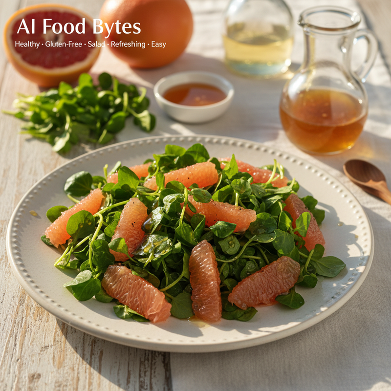 Watercress and Grapefruit Salad with Honey Vinaigrette hero image