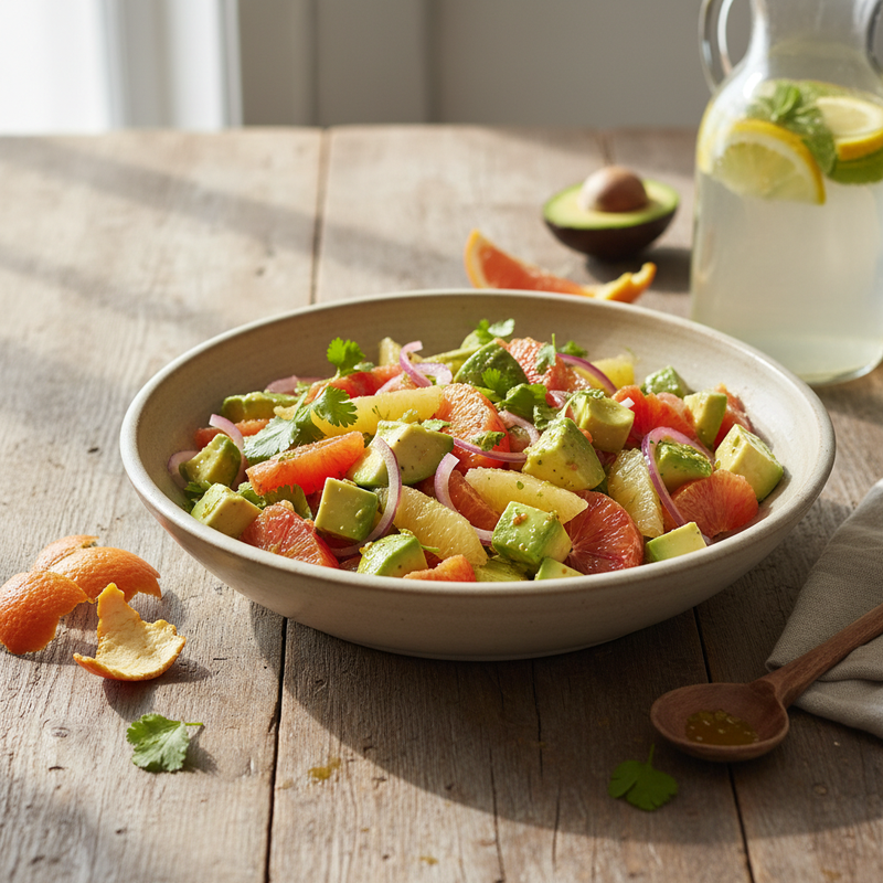 Zesty Avocado and Citrus Salad hero image