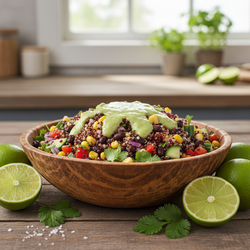 Zesty Quinoa Salad with Black Beans and Corn preview
